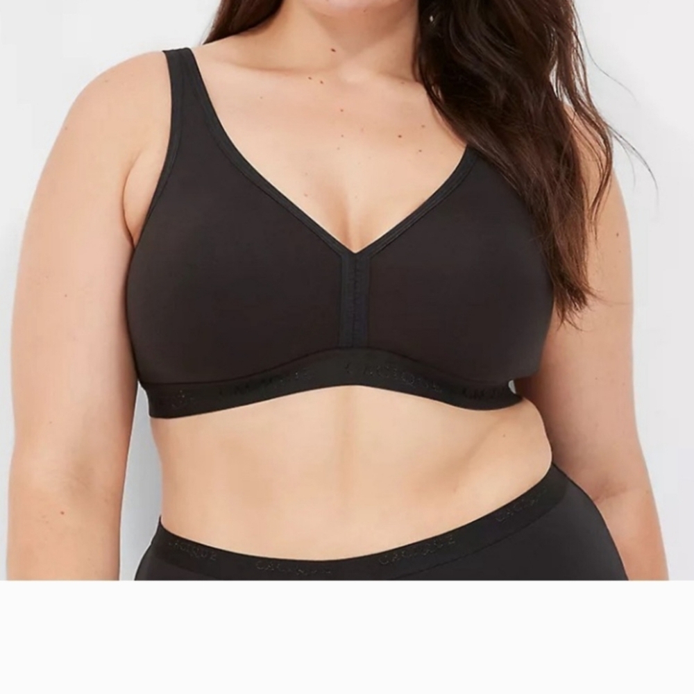 Cacique Unlined Full Coverage No Wire Bra 54 D